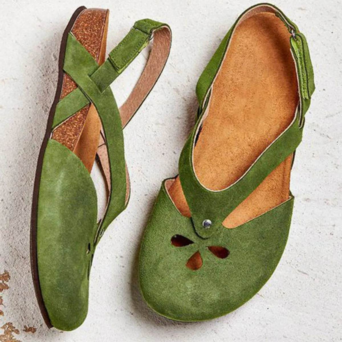 Round Toe Platform Sandals - Valley Mimosa