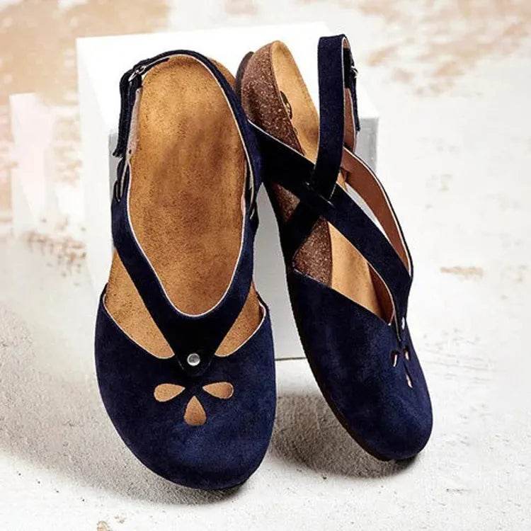Round Toe Platform Sandals - Valley Mimosa