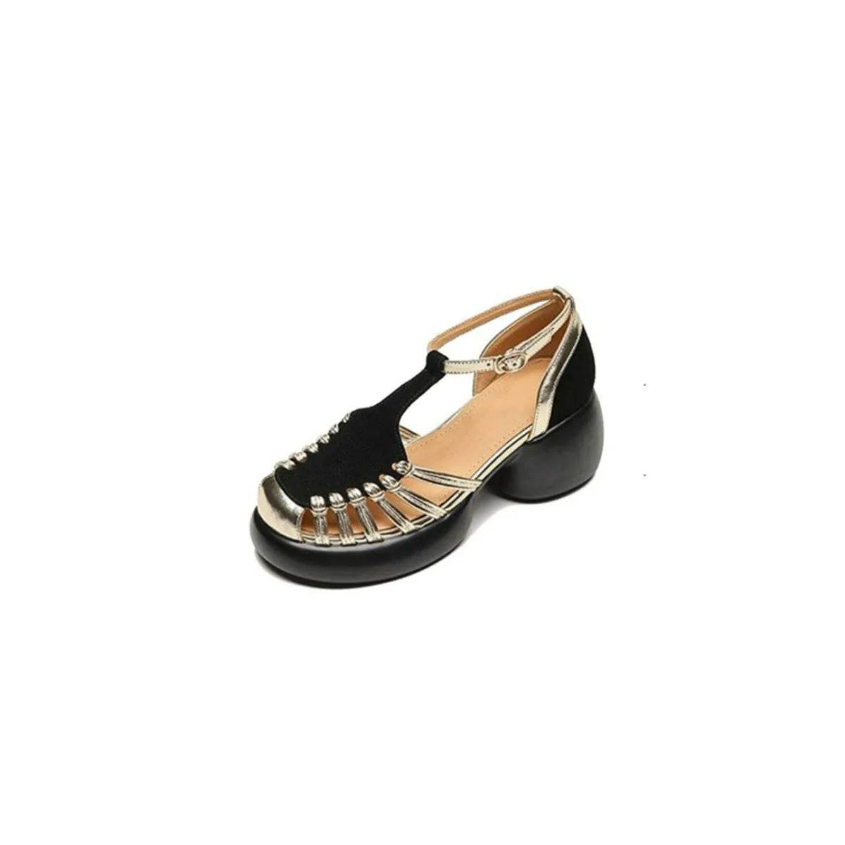 Round Toe Platform Sandals - Valley Mimosa