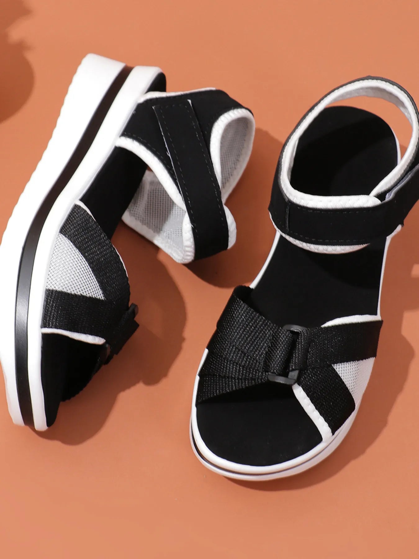 Platform Wedge Sandals with Ankle Strap - Valley Mimosa