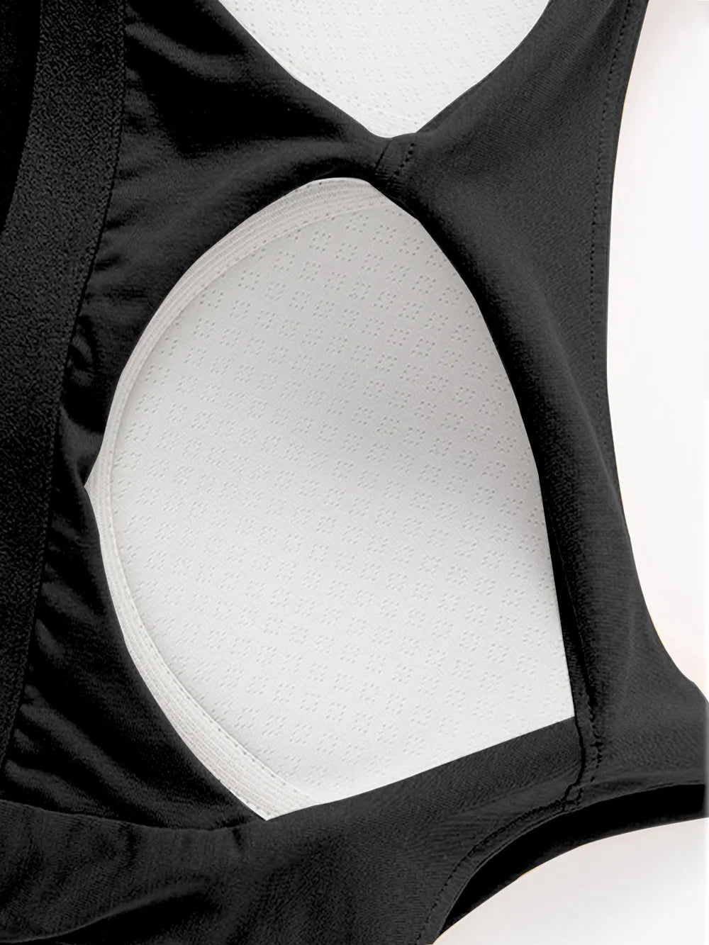 Scoop Neck Cropped Cami with Chest Pads - Valley Mimosa