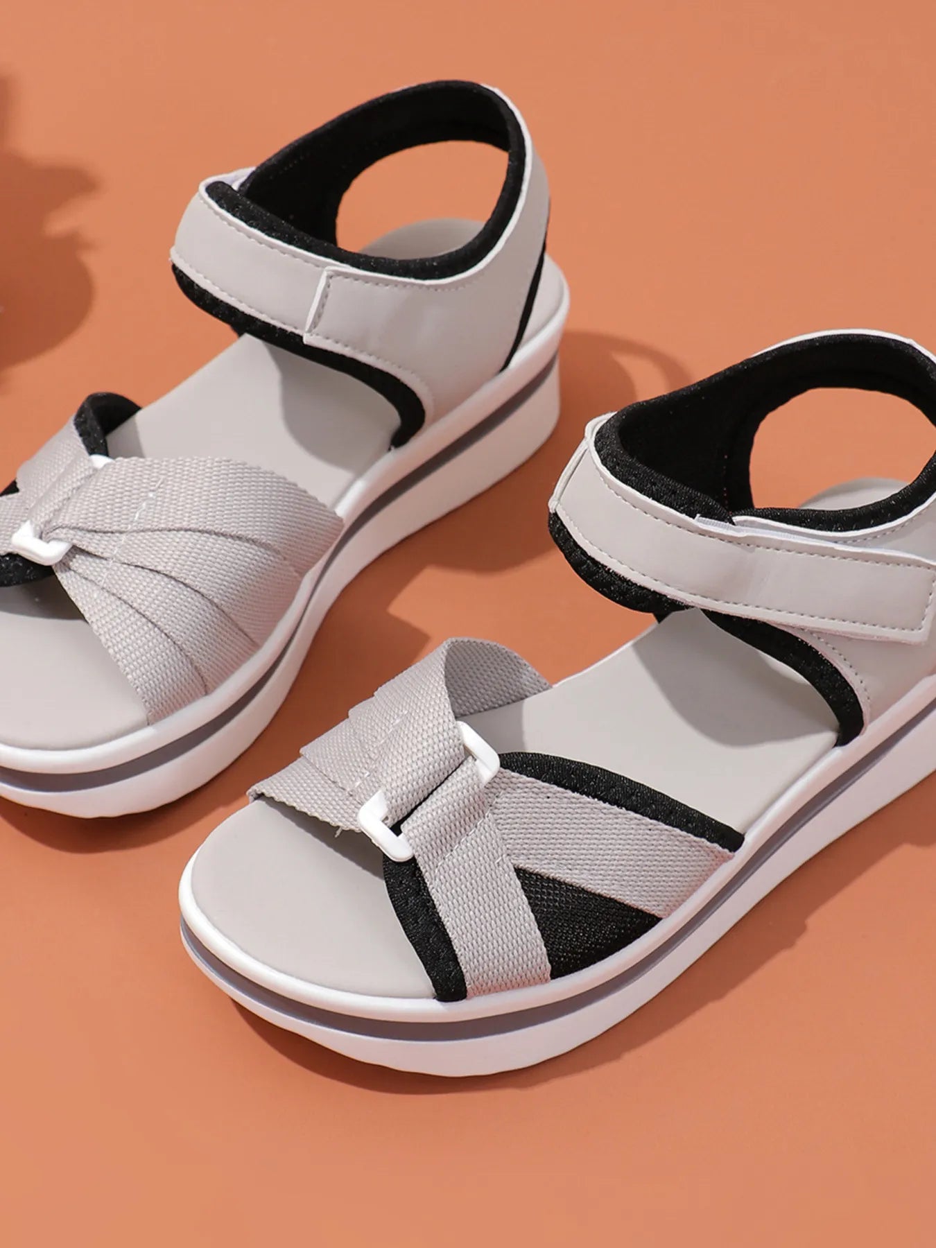 Platform Wedge Sandals with Ankle Strap - Valley Mimosa
