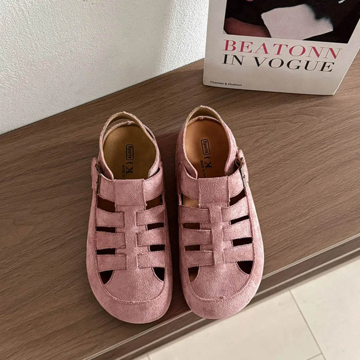 Round Toe Platform Loafers - Valley Mimosa