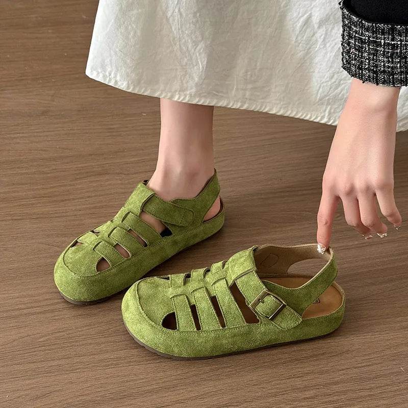 Round Toe Platform Loafers - Valley Mimosa