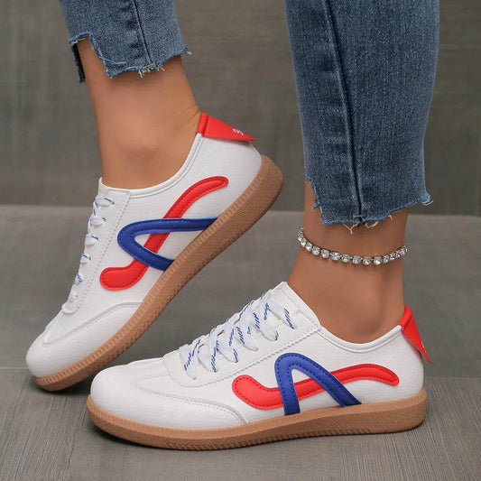 Round Toe Flats Sneakers - Valley Mimosa